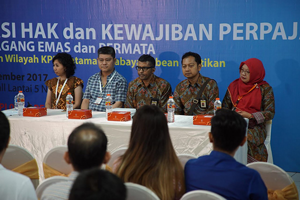 Sosialisasi Pajak Anggota APEPI Wilayah KPP Pabean Cantikan Surabaya November 2017